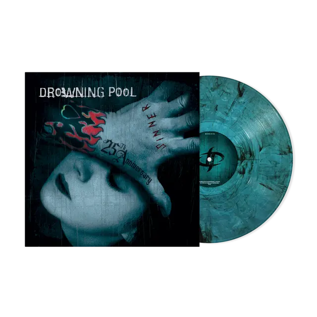 Drowning Pool Sinner (Blue Ink Swirl Vinyl)