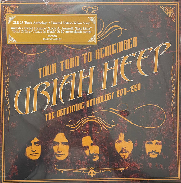 Uriah Heep - Your Turn To Remember - The Definitive Anthology 1970-1990