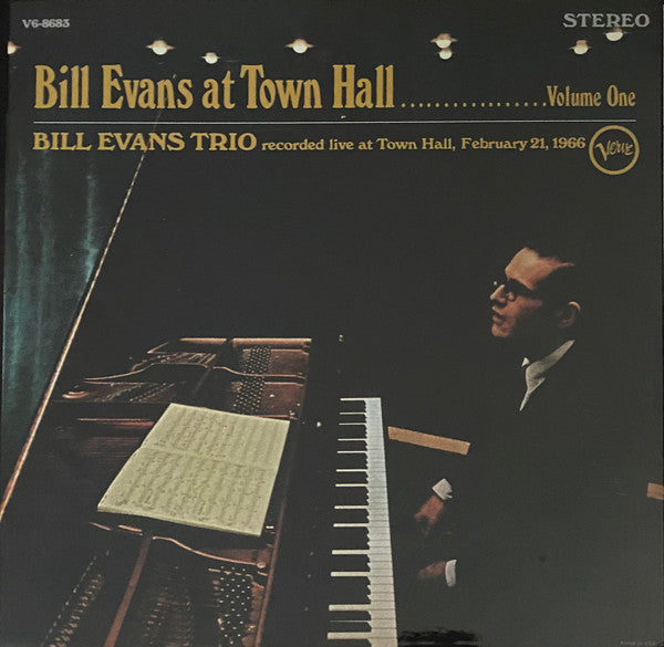 Bill Evans Trio* - Bill Evans At Town Hall (Volume One)