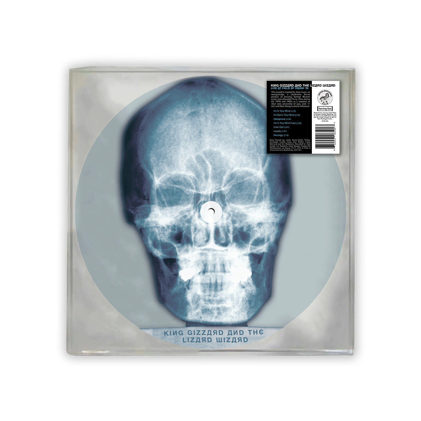 Pre-Order Info 25/09/26: King Gizzard & The Lizard Wizard Skull X-Ray (DELUXE EDITION)