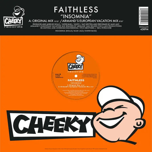 Faithless Insomnia (30th Anniversary) (Orange Vinyl)