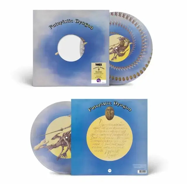 T Rex Futuristic Dragon - National Album Day 2026