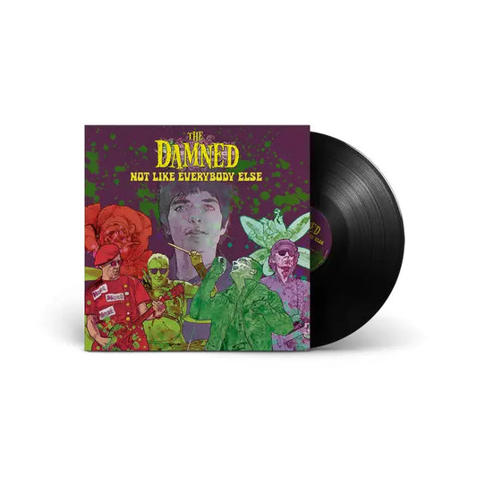 The Damned Not Like Everybody Else / Black LP