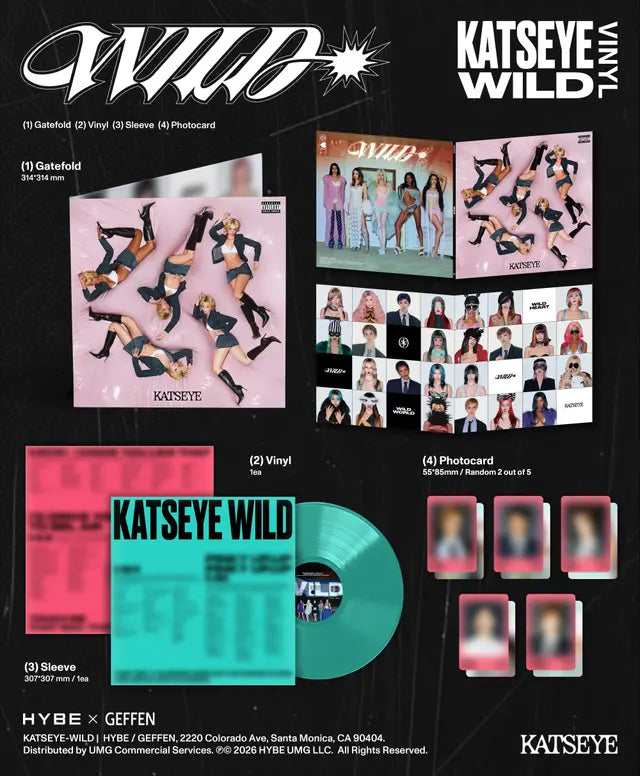 Katseye Wild (Precious Jade Vinyl)