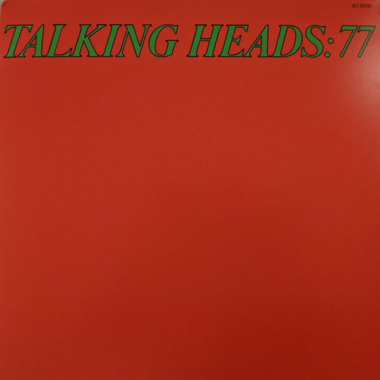 Talking Heads - Talking Heads: 77