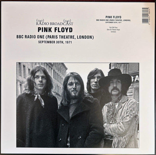 Pink Floyd – BBC Radio One (Paris Theatre, London, Sept. 30th 1971)