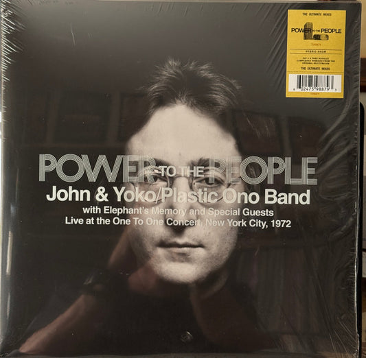 John & Yoko* / Plastic Ono Band* With Elephant's Memory* And Special Guests* – Power To The People (Live At The One To One Concert, New York City, 1972)