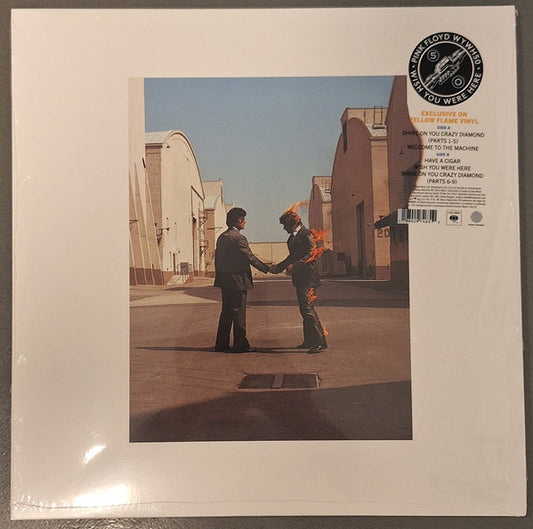 Pink Floyd - Wish You Were Here - Flame Yellow Vinyl