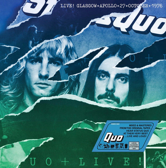 Status Quo - Live! Glasgow+Apollo+27+October+1976