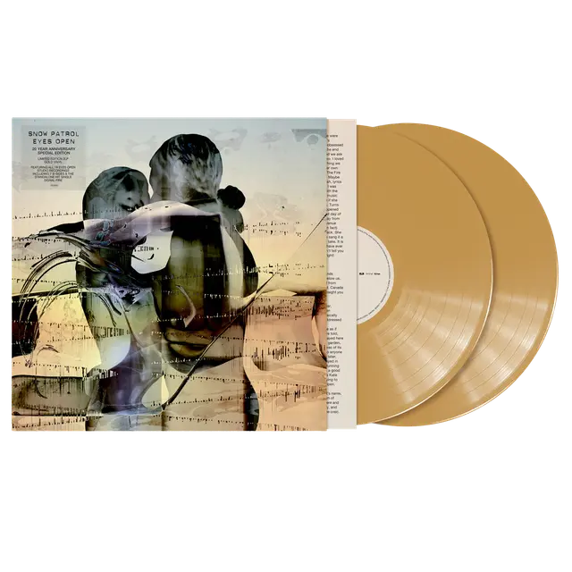 Snow Patrol Eyes Open (20 Year Anniversary) (Gold Vinyl)