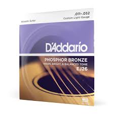 D'Addario 11-52 Acoustic Guitar Strings